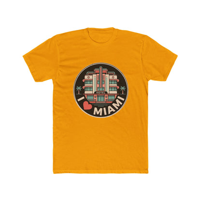 Miami Art Deco T‑Shirt — I  Miami Retro Travel Tee