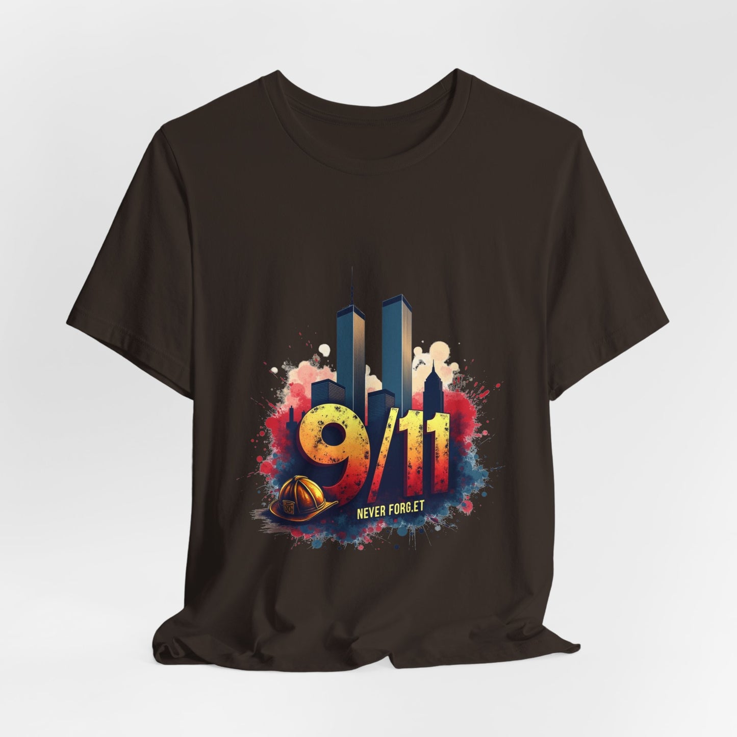 9/11 Memorial T-Shirt — Never Forget Tribute Tee