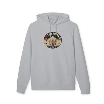 San Antonio Alamo Hoodie — Vintage Travel Graphic Pullover