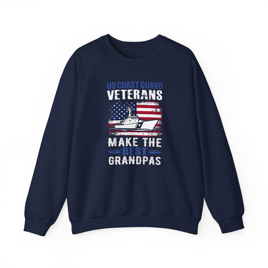 U.S. Coast Guard Veterans Make the Best Grandpas  Sweatshirt