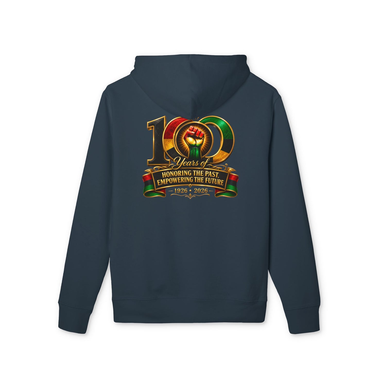 100 Years Commemorative Hoodie - "Honoring the Past, Empowering the Future" Anniversary Sweatshirt