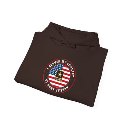 I Served My Country, U.S. Army Veteran  Hoodie