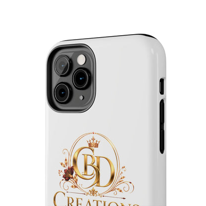 BD Creations By Donece Elegant Logo Tough Phone Case — Protective iPhone Cover