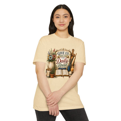 Daily Bread T-Shirt — Vintage Kitchen Bible Design
