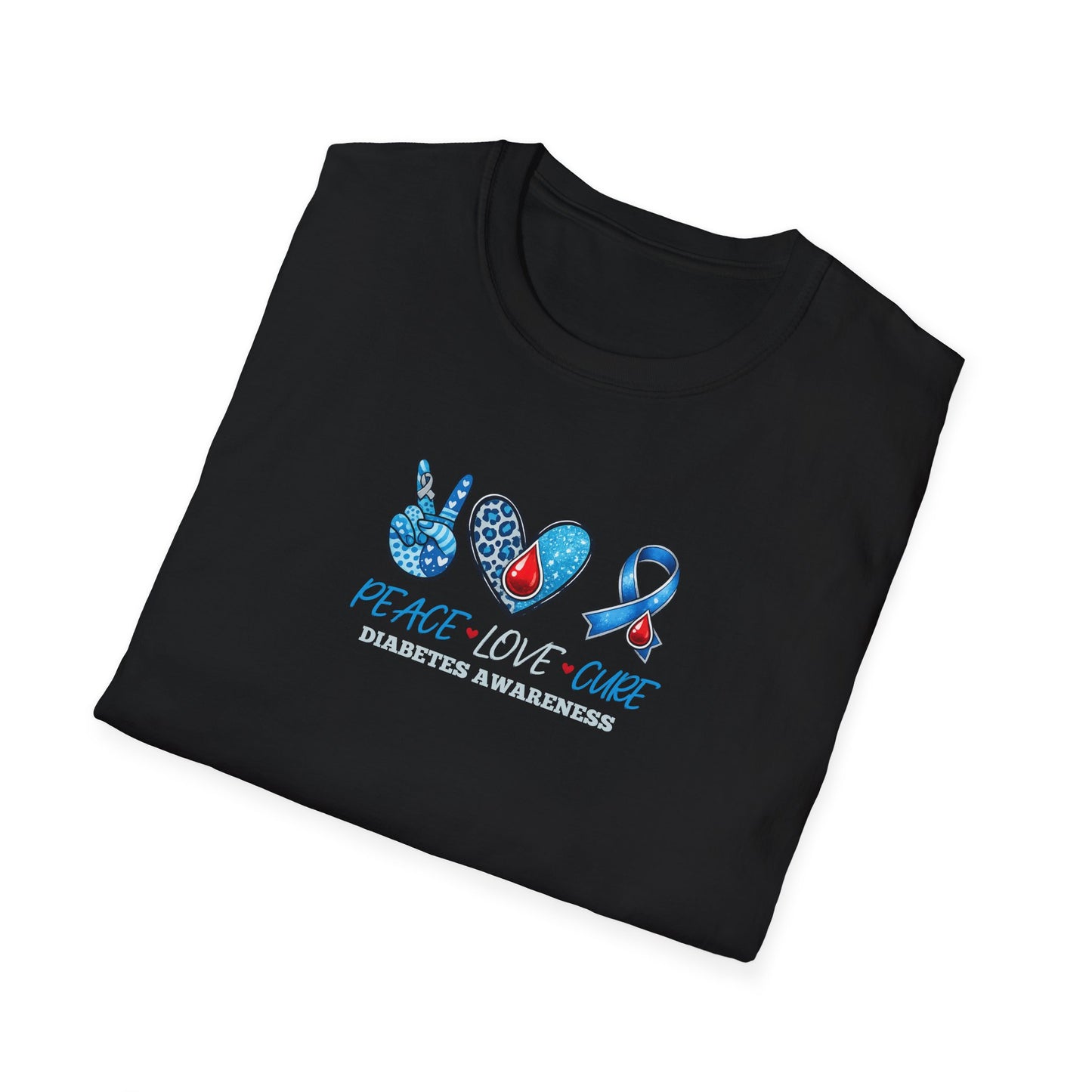 "Peace Love Cure" T-Shirt