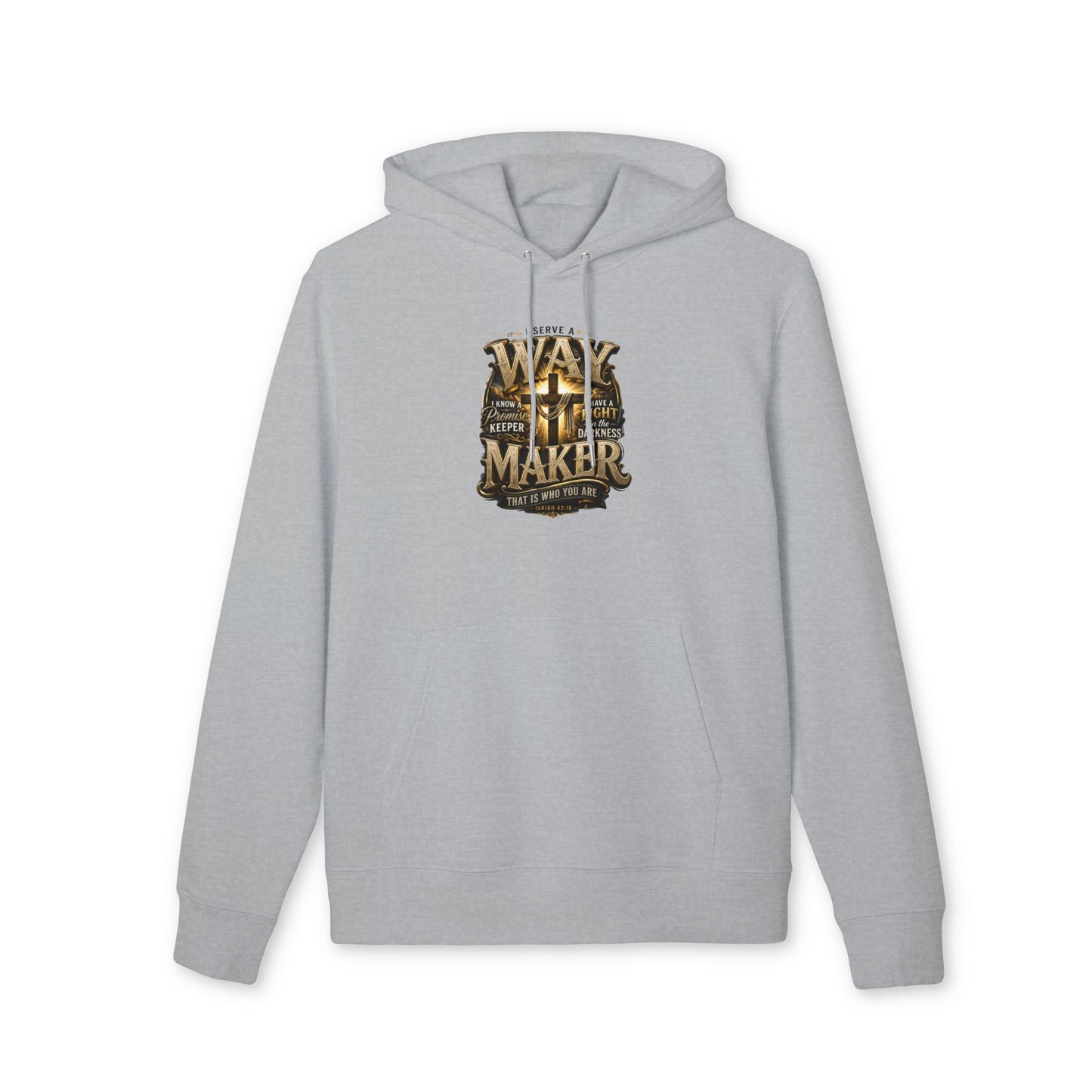 Waymaker Hoodie — Christian Faith Graphic Pullover ("Way Maker")