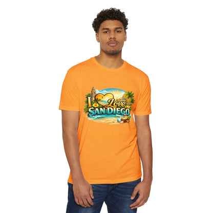 I Love San Diego T-Shirt — Vintage Beach Vacation Tee