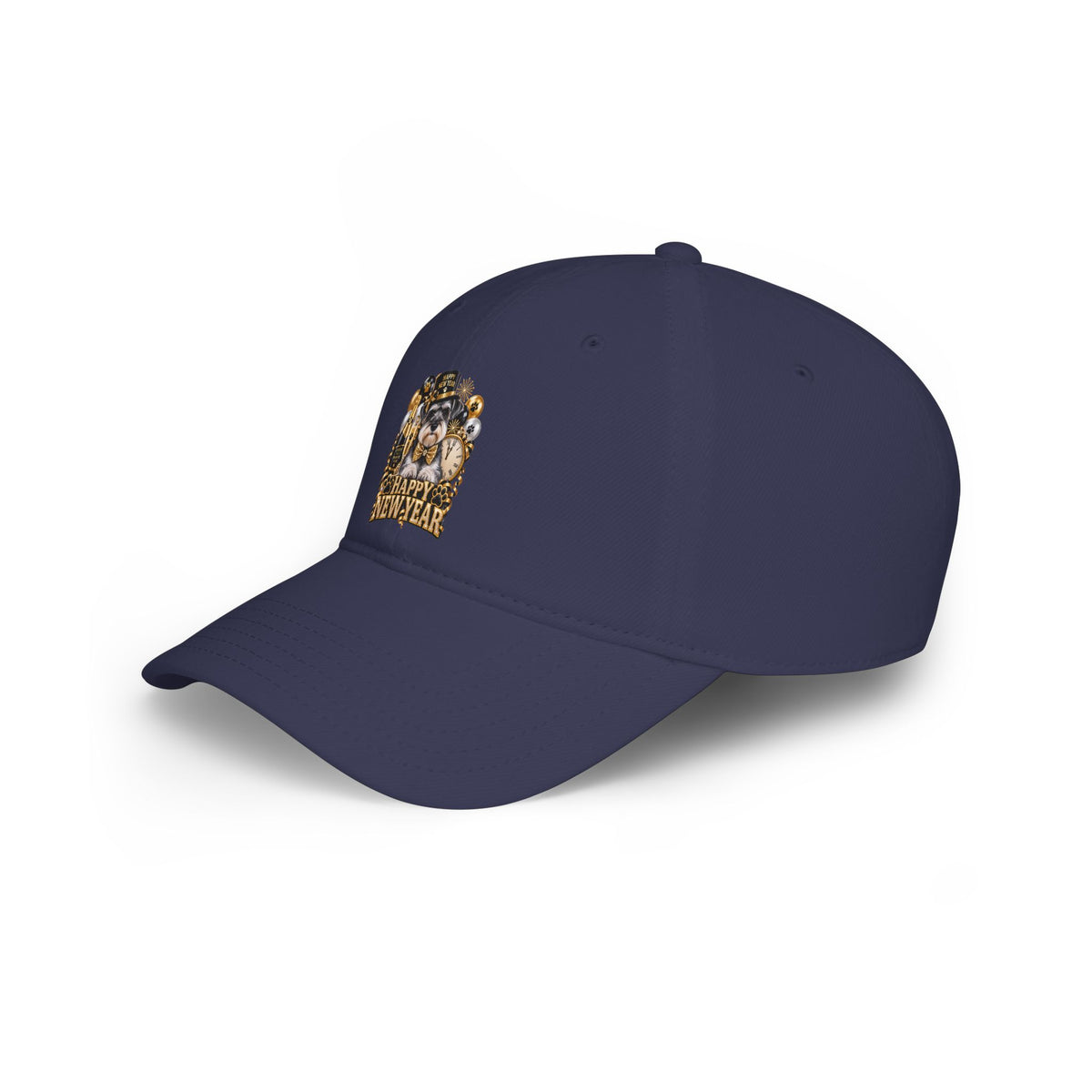 Happy New Year Bulldog Low Profile Cap