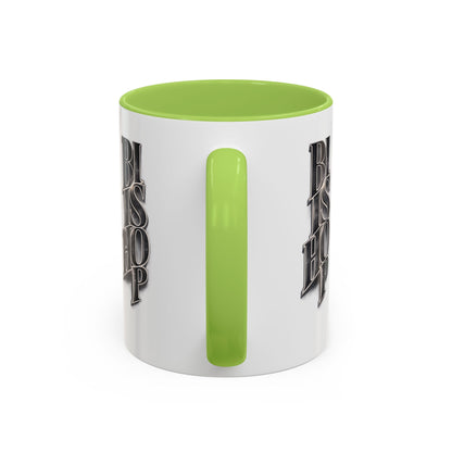 Bishop Vertical Logo Accent Coffee Mug — 11/15oz