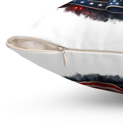 Spun Polyester Square Pillow