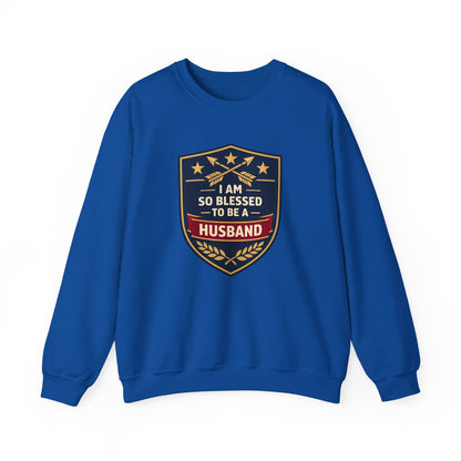 I Am So Blessed To Be A Husband Sweatshirt