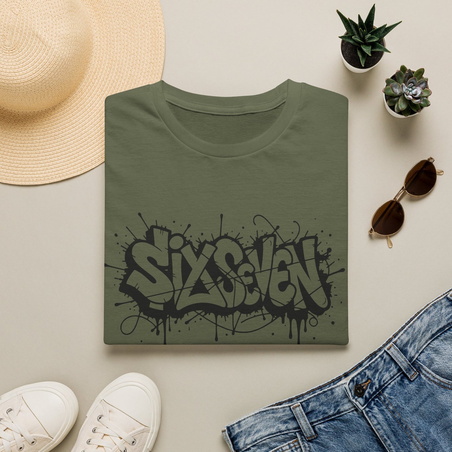 Graffiti 'SixSeven' T-Shirt - Urban Streetwear Tee