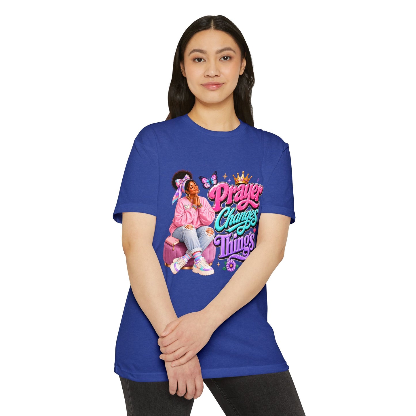 Prayer Changes Things T-Shirt — Inspirational Christian Faith Tee