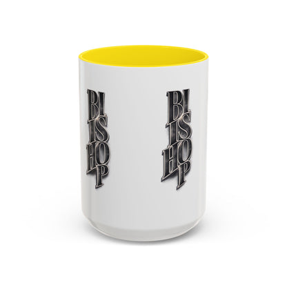 Bishop Vertical Logo Accent Coffee Mug — 11/15oz