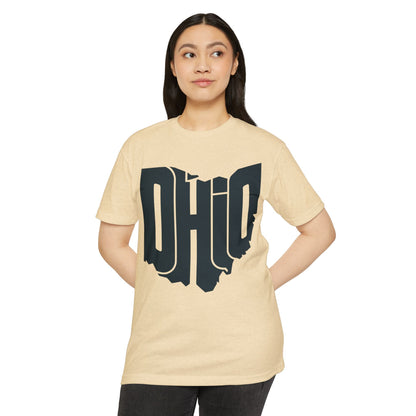 Ohio State Outline T-Shirt — Bold Retro OHIO Graphic Tee