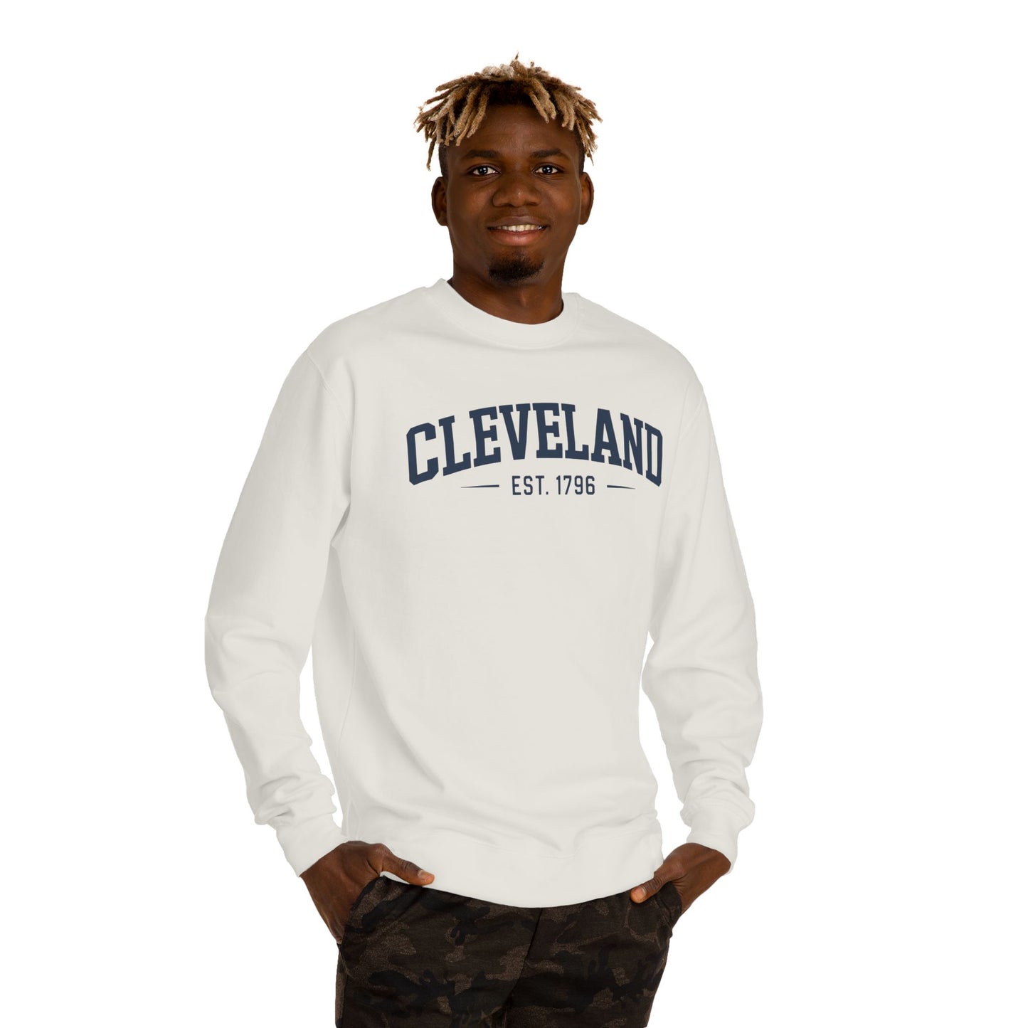 Cleveland EST. 1796 Arch Logo Crewneck Sweatshirt