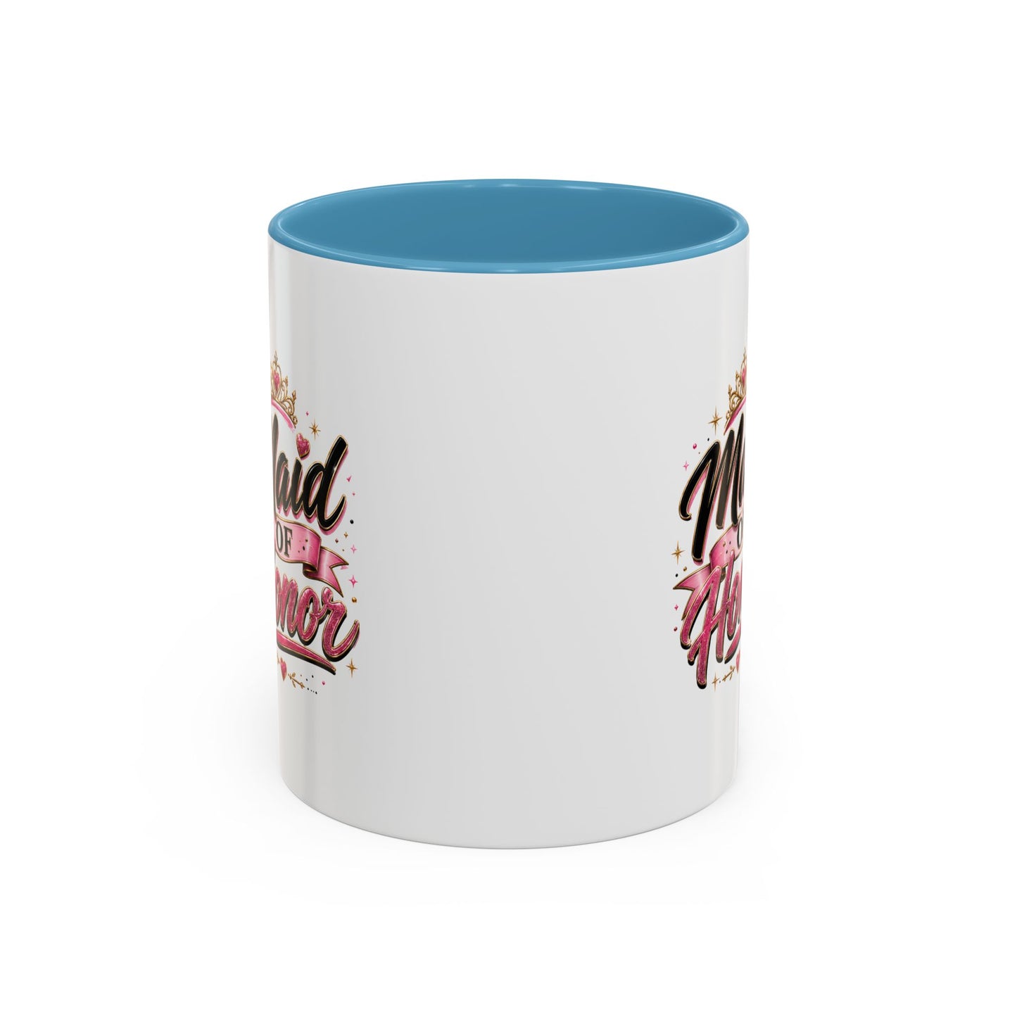 Maid of Honor Accent Coffee Mug — Bridal Party Gift (11/15oz)