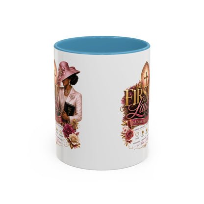 First Lady Church Coffee Mug — Inspirational Faith & Sunday Best Design