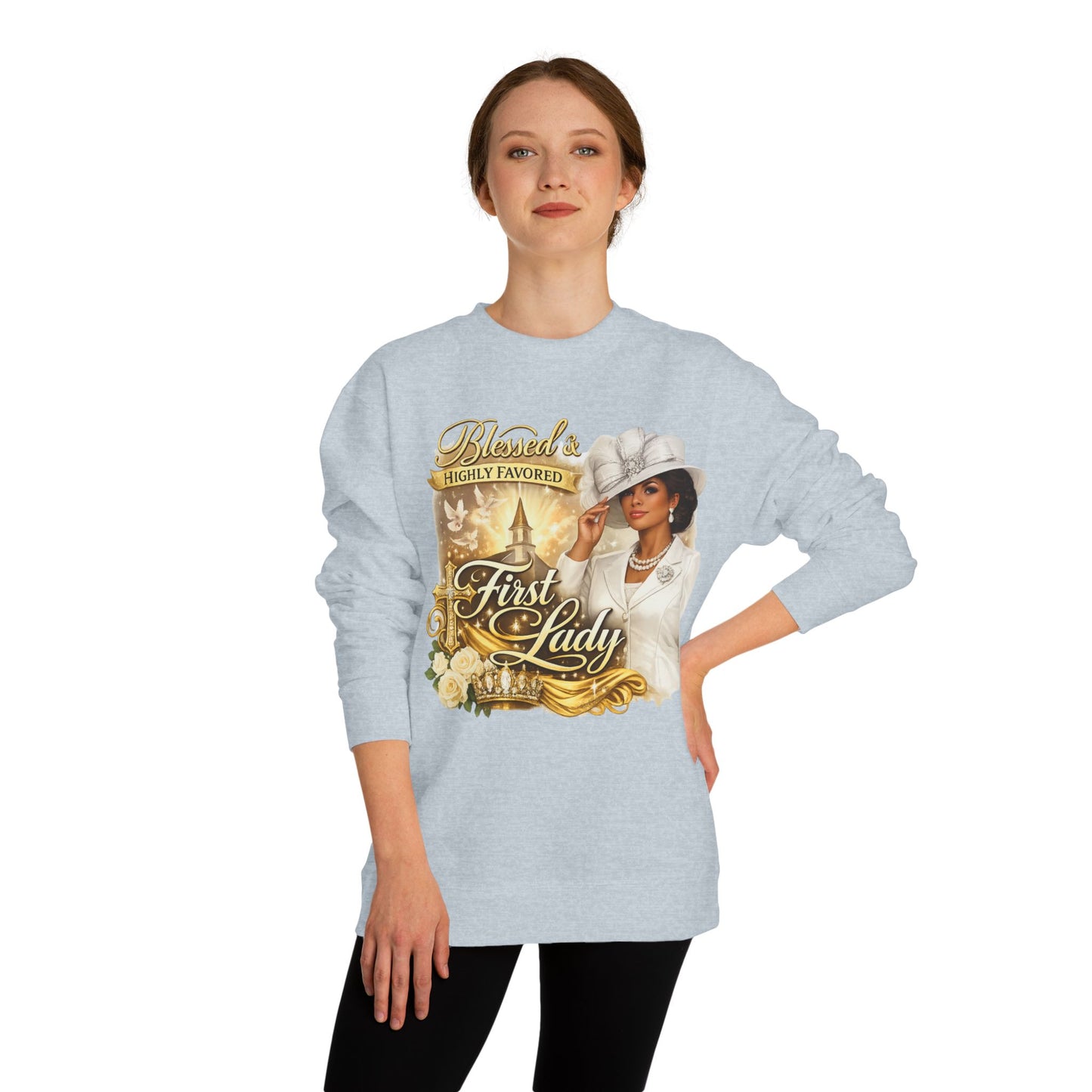 First Lady 'Blessed & Highly Favored' Sweatshirt