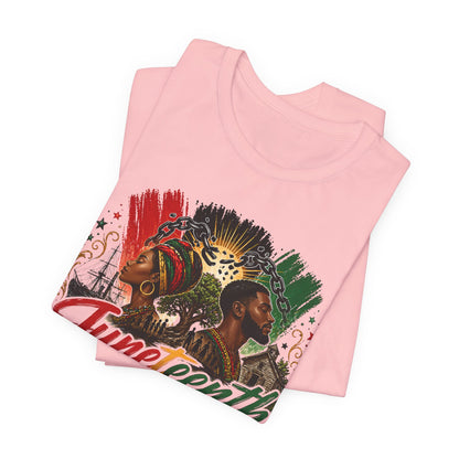 Juneteenth Celebration Tee — Freedom Resilience Juneteenth Graphic Shirt