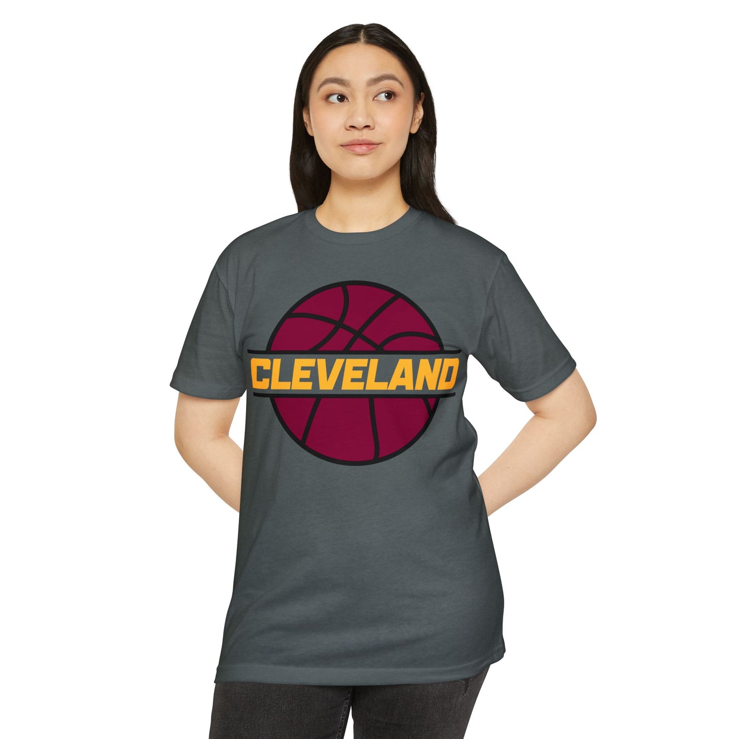 Cleveland Heart T-Shirt — Retro Script City Pride Tee
