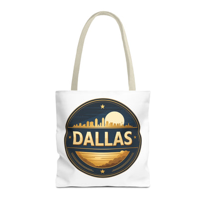 Dallas Skyline Circle Tote