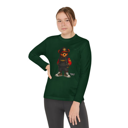 Youth Long Sleeve Tee — Urban Bear Graphic