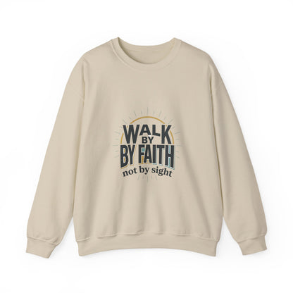 Walk By Faith crewneck Sweatshirt | faith streetwear, washed vintage