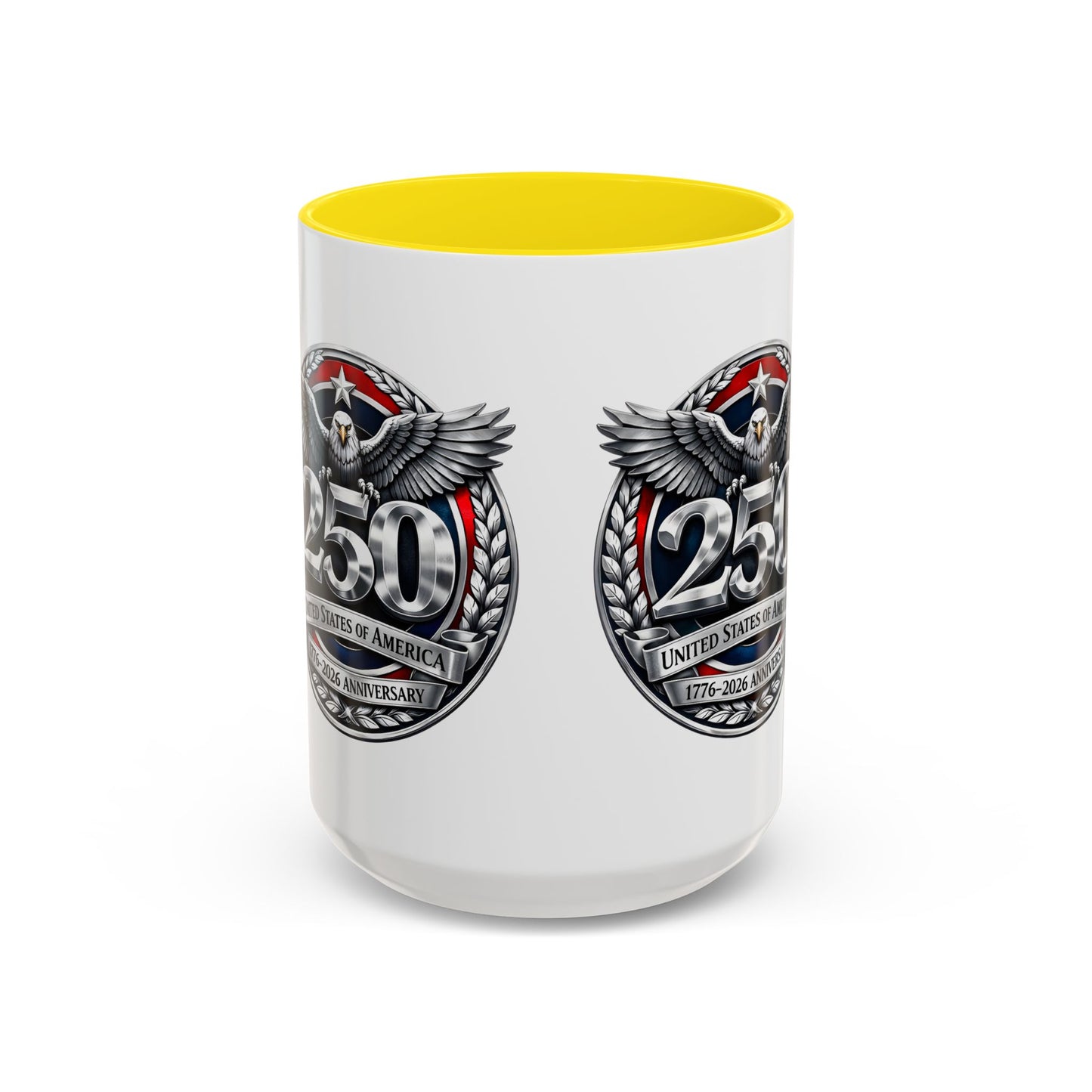 250th USA Bicentennial Eagle Coffee Mug — 1776–2026 Anniversary Accent Mug