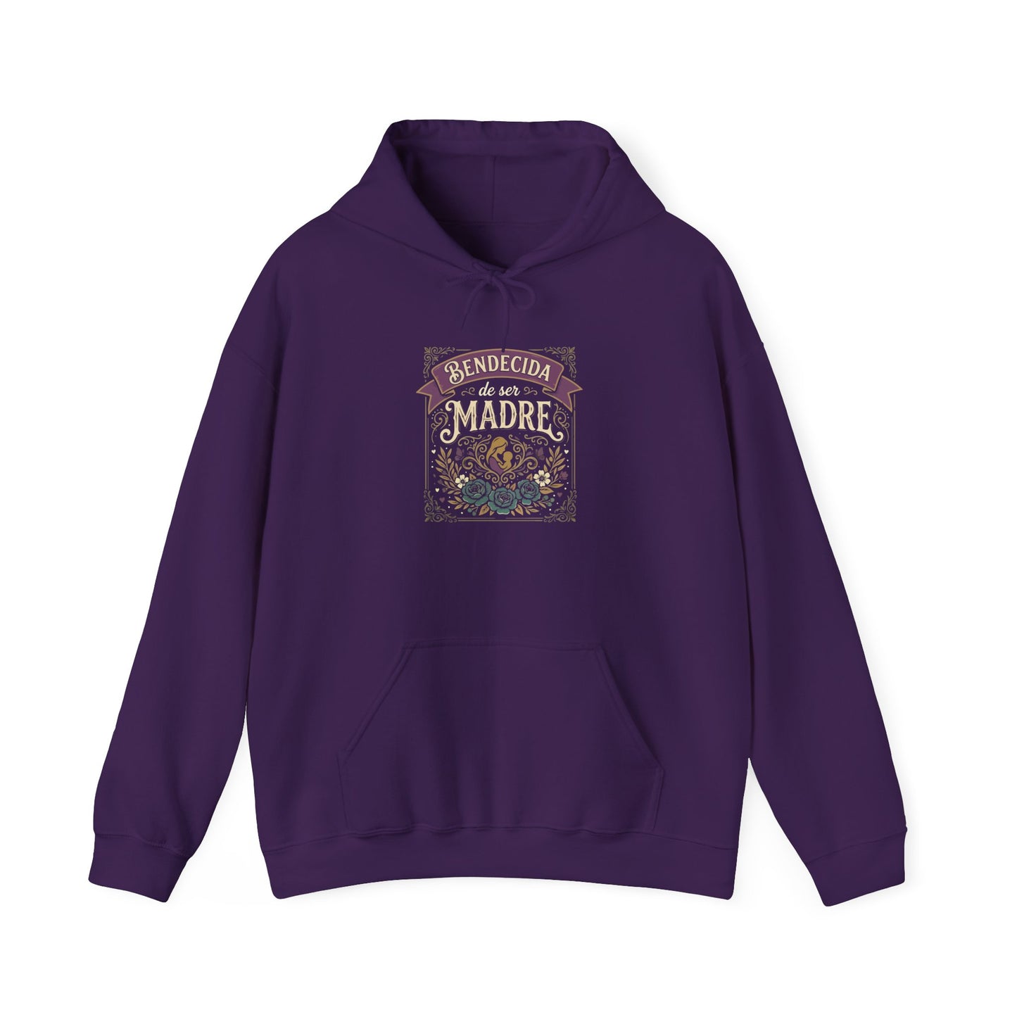 Bendecida de Ser Madre Hoodie