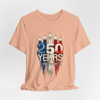 Independence 250th Anniversary Tee — "250 Years 1776–2026" Patriotic T-Shirt