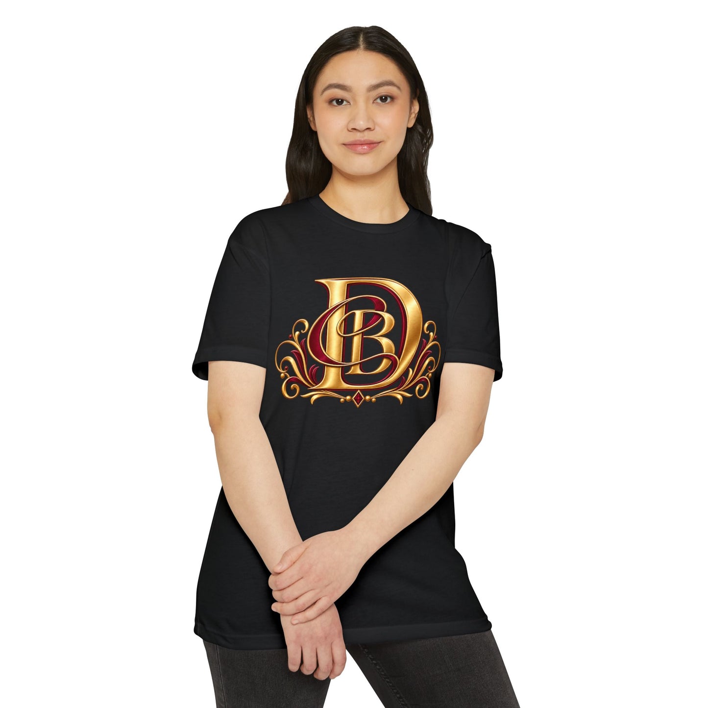Monogram D Gold Flourish T-Shirt
