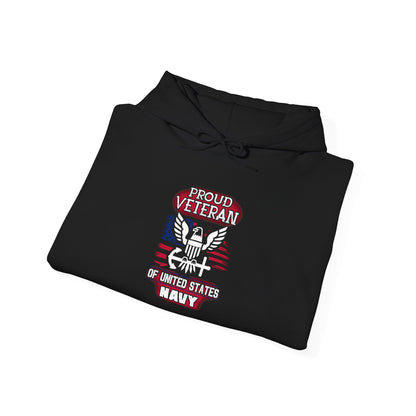 Proud Veteran United States Navy Hoodie