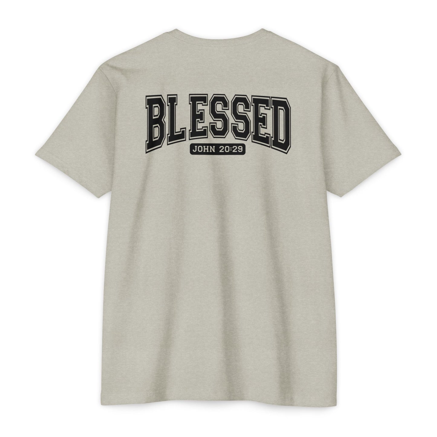 Blessed John 20:29 T-Shirt — Christian Faith Graphic Tee