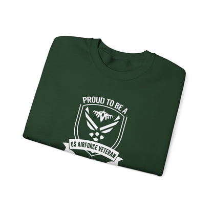 Proud to Be a US Airforce Veteran Sweatshirt