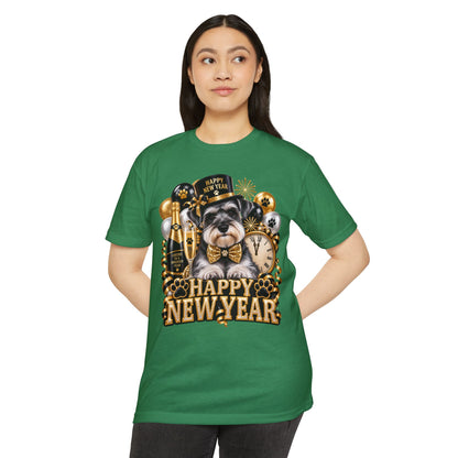 Happy New Year Schnauzer T-Shirt