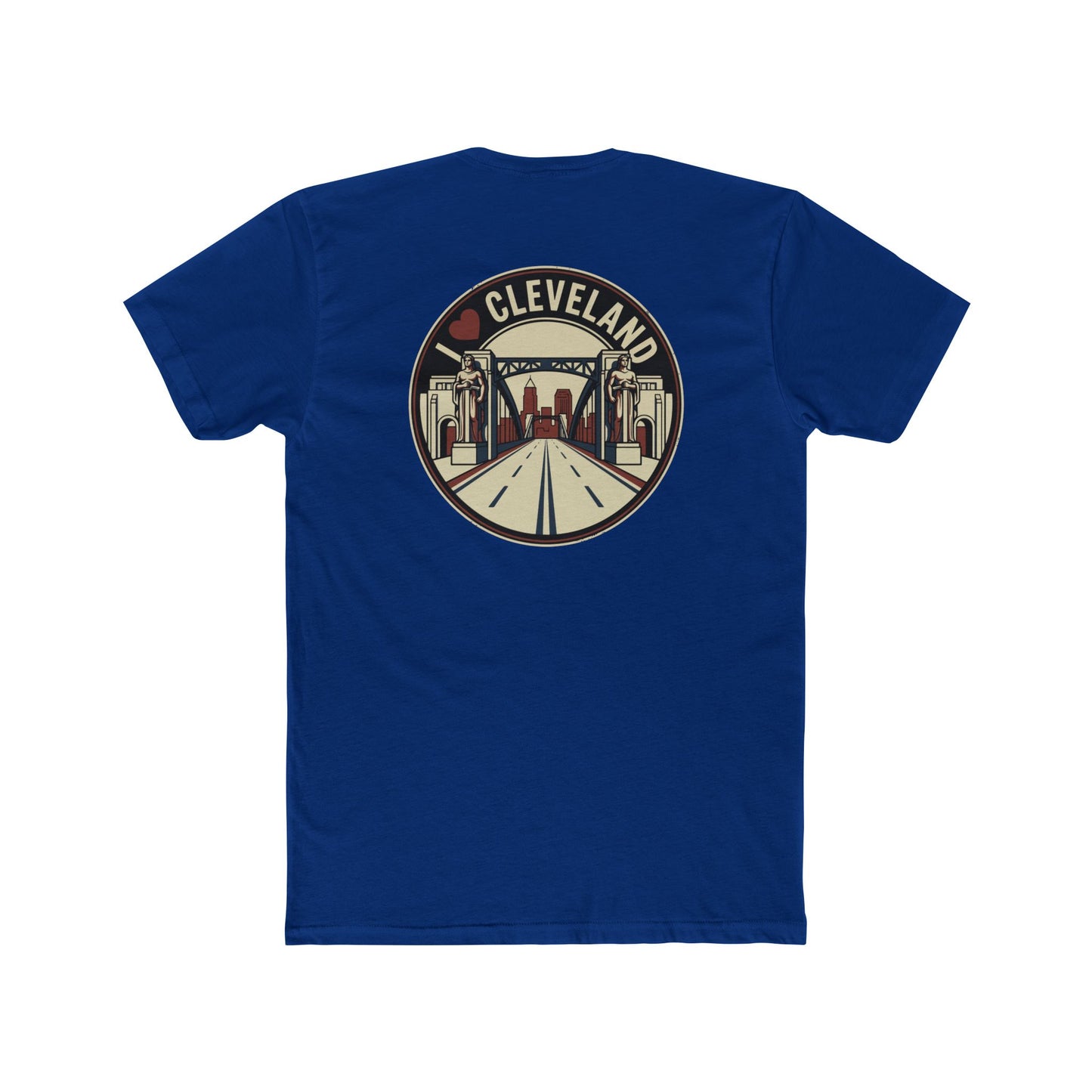Cleveland Retro Cityscape Tee — I  Cleveland Graphic T‑Shirt