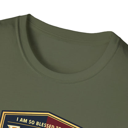 "I Am So Blessed To Be A Father"  T-Shirt