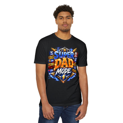Super Dad Mode T-Shirt — Bold Father’s Day Graphic Tee