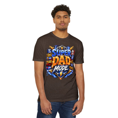 Super Dad Mode T-Shirt — Bold Father’s Day Graphic Tee