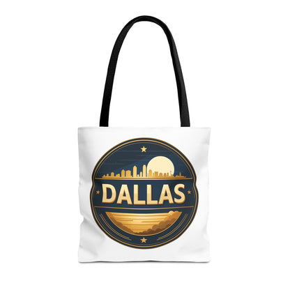 Dallas Skyline Circle Tote
