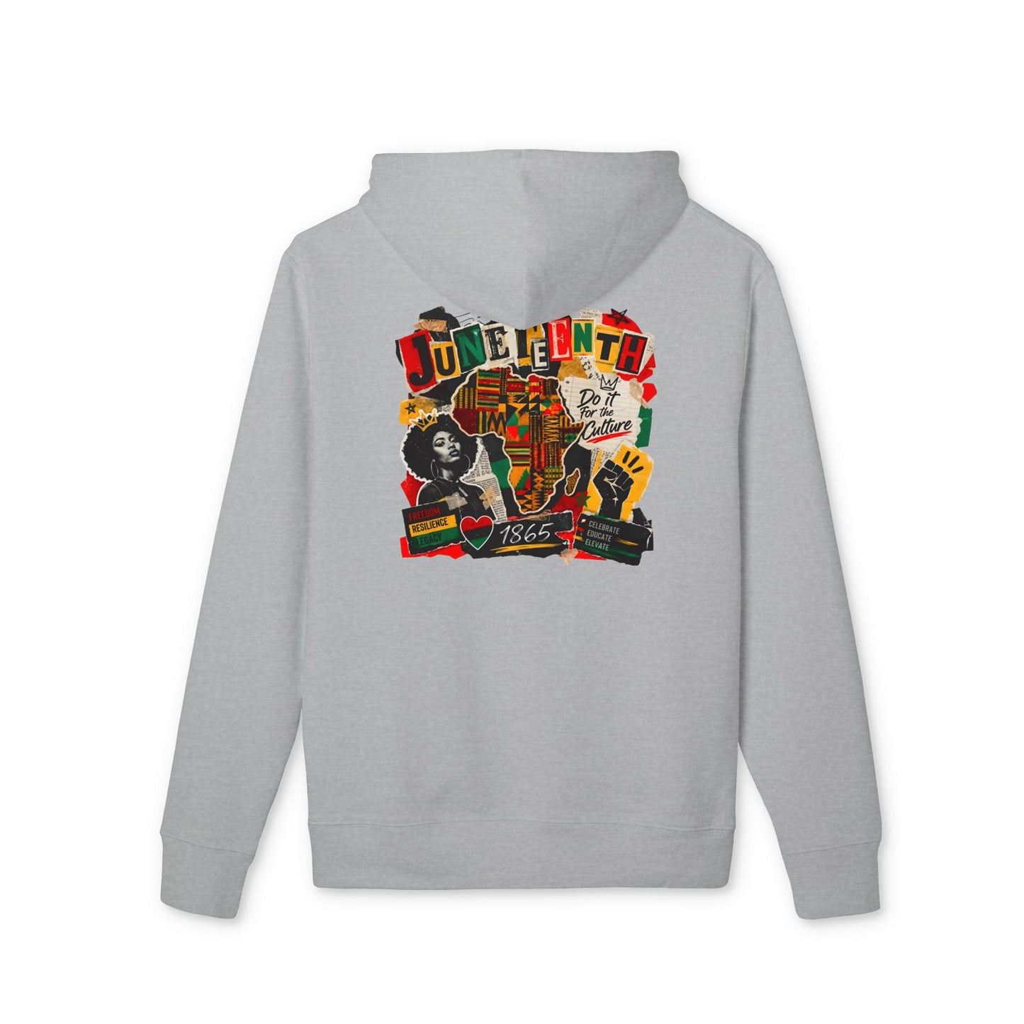 Juneteenth Celebration Hoodie — Black History Unity Graphic Pullover