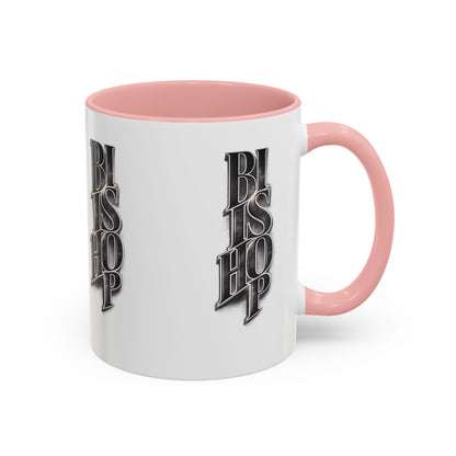 Bishop Vertical Logo Accent Coffee Mug — 11/15oz