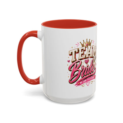 Team Bride Coffee Mug — 'Team Bride' Bachelorette Accent Mug (11/15oz)