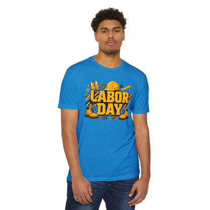 Labor Day T-Shirt — Construction Tools Graphic Tee