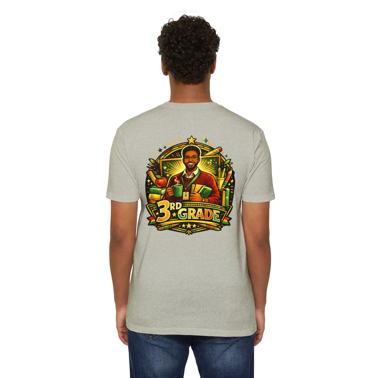 3rd Grade Teacher T-Shirt — Proud Elementary School Teacher Tee