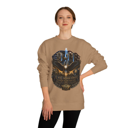 9/11 Memorial Sweatshirt — Never Forget Tribute Crewneck