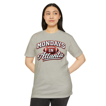 Mondays in Atlanta Football T-Shirt