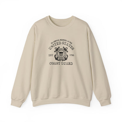 In-Service Member of the United States EST 1790 Coast Guard Sweatshirt