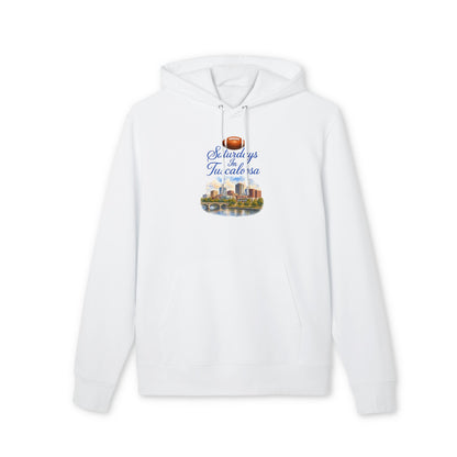 Tuscaloosa Hoodie — "Saturdays in Tuscaloosa" Skyline Pullover